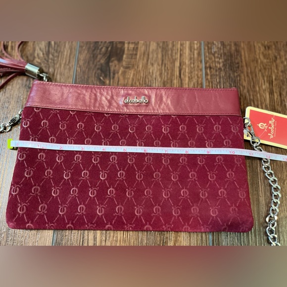 NWT el caballo leather crossbody with removable chain to switch to clutch. Spain - Picture 13 of 14